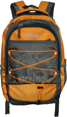 

Nicelook Travel 25 L Laptop Backpack(Orange)