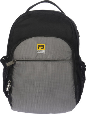 

FB Fashion SB-508 21 L Backpack(Grey, Black), Black;grey