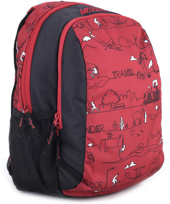 

Wildcraft Scoot LD Red 33 L Medium Backpack(Red)