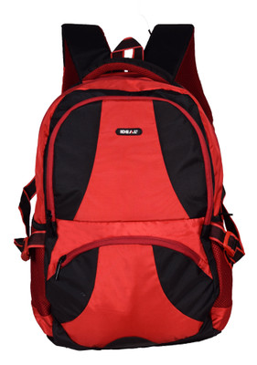 

Ideal Streak Red and Black 25 L Laptop Backpack(Red, Black)