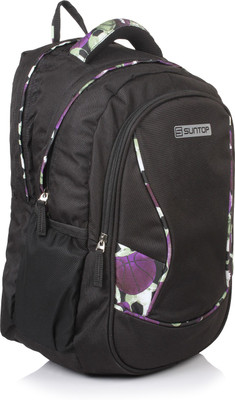 

Suntop Bolt 35 L Laptop Backpack(Black), Onyx black