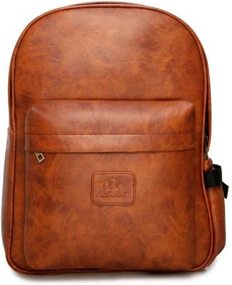 

The Clownfish Exclusive Artificial Leather 21.507 L Backpack(Brown)