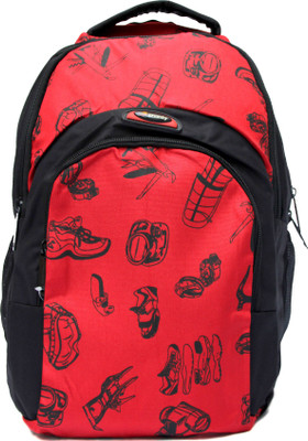 

Fashion Knockout Leave Ur Trail 5 L Laptop Backpack(Red)