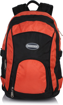 

Suntop A30 23 L Backpack(Multicolor), Black & orange