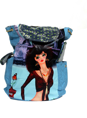 

Shape n Style Teal Dio 5 L Backpack(Multicolor)