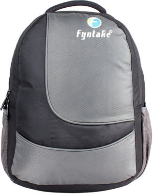 

Fyntake Fyntake ERAM1204 R-BAG 25 L Laptop Backpack(Black), Black & grey