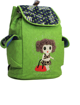 

Pochette Green Women & Girl 12 L Backpack(Green)