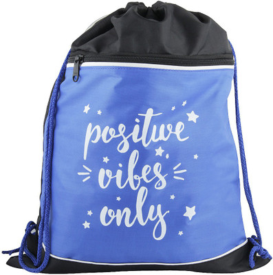 

Bleu Drawstring - 2005 10 L Backpack(Black, Blue)