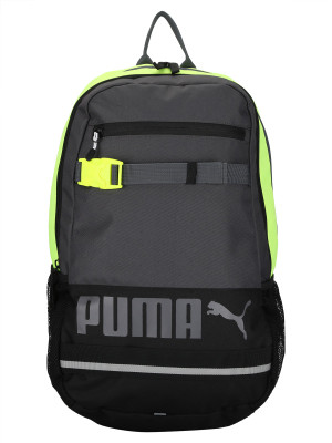 

Puma Deck 24 L Laptop Backpack(Black, Green), Asphalt-safety yellow