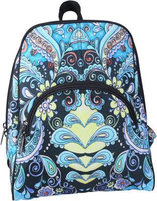 

Bags R Us Women Fashion Bags- multi 9 L Backpack(Multicolor), Blue printed