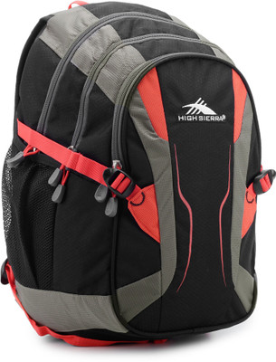 

High Sierra Crawler Backpack(Multicolor), Black