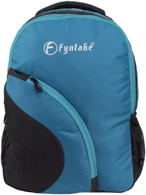 

Fyntake Fyntake ERAM1217 T-BAG 24 L Backpack(Black), Black & sky blue