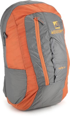 

Wildcraft Nuptse 20 22.7 L Medium Backpack(Orange, Grey)