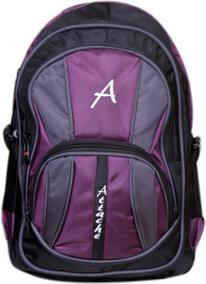 

Attache Attache Premium School Bag / Laptop Bag (Purple & Black) 30 L Backpack(Purple)