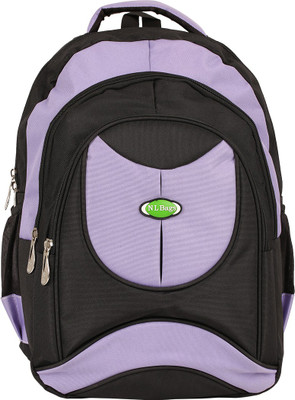 

Nl Bags thunder-02 20 L Backpack(Black, Purple), Thunderblackvoilet