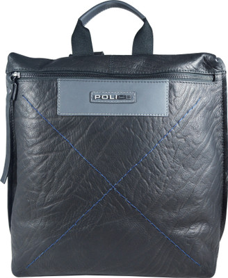 

Police 14.5 Inch Backpack(Black), Black/ navy