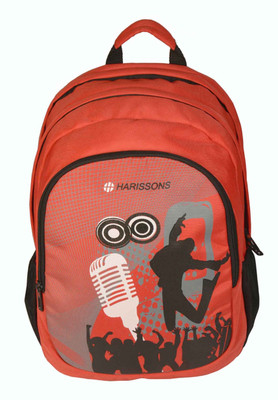 

Harissons Mike 33 L Free Size Backpack(Red)