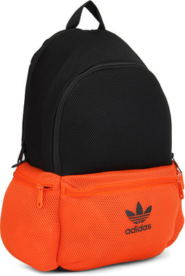 

ADIDAS free size Backpack(Black, Orange), Black/corang