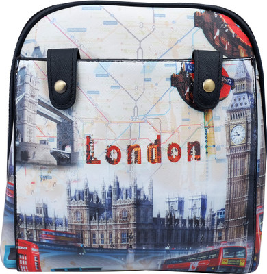 

Super Drool I Love London Designer 5 L Backpack(Multicolor)