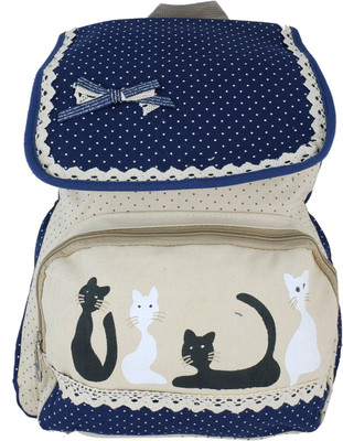 

Super Drool Printed Canvas 12 L Backpack(Multicolor), Multi color