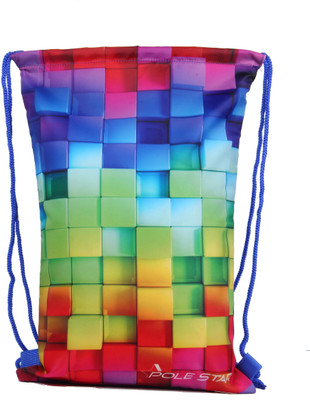 

Pole Star Ps Multipurpose Drawstring Bag/Sling Bag 11 L Backpack(Blue), Blue 01