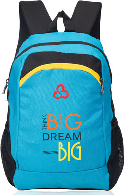 

Cosmus Think Big Casual Daypack 30 L Backpack(Blue, Black), Black;turquoise blue