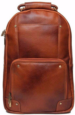 

HugMe.fashion BP14 20 L Laptop Backpack(Tan, Brown, Black), Black;brown;tan