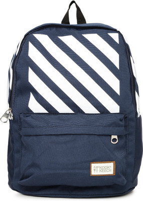

Kook N Keech Premium 2.2 L Backpack(Blue, White)