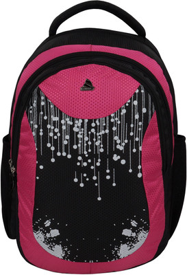 

Clubb Drizzle College Casual 15 L Backpack(Multicolor), Black & pink