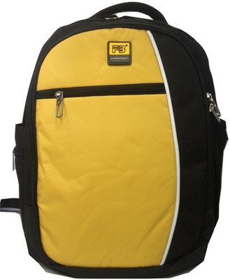 

FB Fashion Sb742fb 30 L Backpack(Yellow, Black), Black;yellow