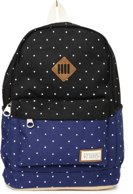 

Kook N Keech Premium 2.2 L Backpack(Black, Blue)