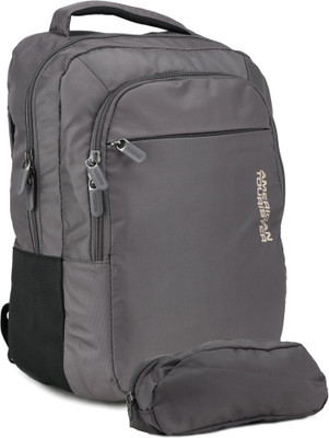 

American Tourister Citi- Pro 2014 Laptop Backpack(Grey, Black)