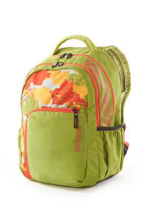 

American Tourister AMT Click 2016 18 L Backpack(Grey, Red), Lime green
