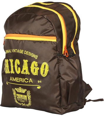 

Via Harp METRO CHICAGO LAPTOP BACKPACK 12 L Laptop Backpack(Brown)