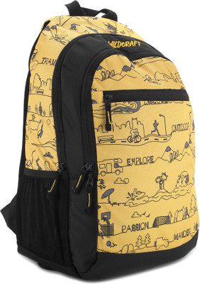 

Wildcraft Ski LD 25 L Backpack(Black, Yellow)