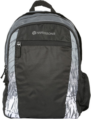 

Harissons Cyclone LT 28 L Free Size Laptop Backpack(Grey, Black), Black;grey