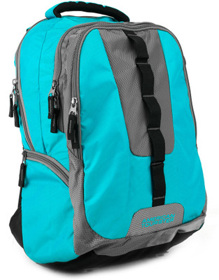 

American Tourister Buzz 04 Laptop Backpack(Multicolor), Turquoise and black