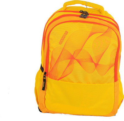 

American Tourister Code 07 Yellow 20 L Medium Backpack(Yellow)