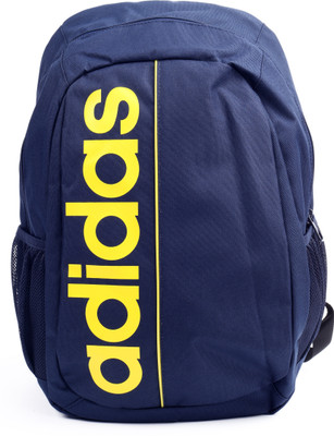 

ADIDAS Backpack(Blue, Yellow), Navy and vivid yellow