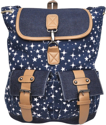 

Hawai Star Printed 15 L Backpack(Blue)