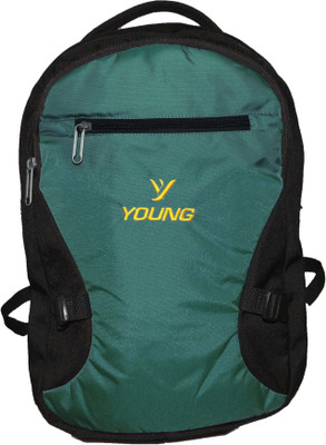 

YOUNG New Trendy Laptop Travel And Trekking Expandable Bag 30 L Backpack(Multicolor), Green