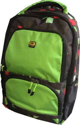 

FBI-Fabco FBI-24 G 35 L Laptop Backpack(Multicolor), Green-09