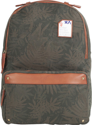 

Atorse Song of Summer Bagpack 30 L Laptop Backpack(Green), Dark green