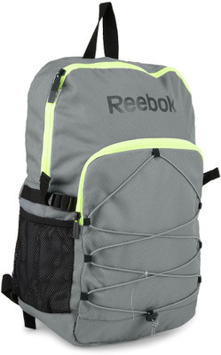

REEBOK Reflective Bpk Backpack(Grey, Green), Foggre;training