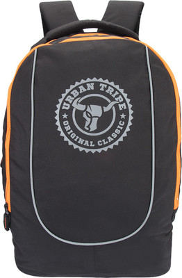 

Urban Tribe Mustang 25 L Laptop Backpack(Black, Orange)