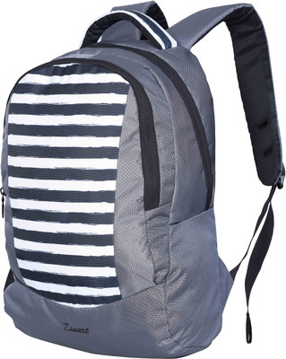 

Zwart FAZER 25 L Backpack(Multicolor, Grey), Grey printed
