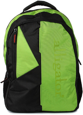 

Alligator ALBP4002BLACK GREEN 28 L Backpack(Multicolor), Black green