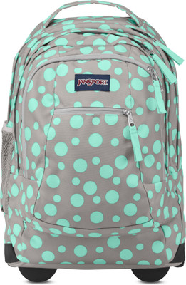 

JanSport DRIVER 8 36 L Trolley Laptop Backpack(Grey), Grey rabbit sylvia dot