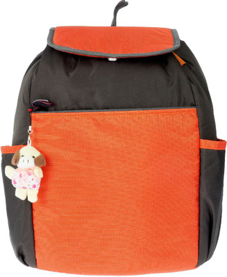 

JG Shoppe Neo S13 10 L Medium Backpack(Black, Orange), Multicolor-13