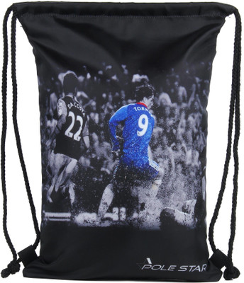 

Pole Star Ps Multipurpose Drawstring Bag/Sling Bag 11 L Backpack(Black), Black 04